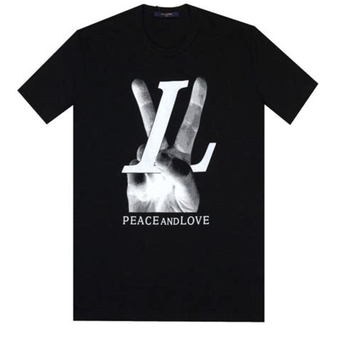 Peace and Love Louis Vuitton Shirt (AUTH NWT) 